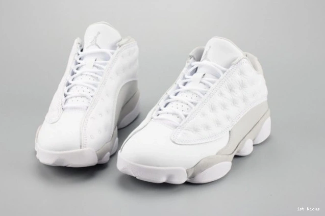 1st Kicks 310810-100 mens 13 Air white Money Jordan LowPure 0722